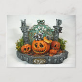 Carte postale de dragon de DM Halloween (Devant)