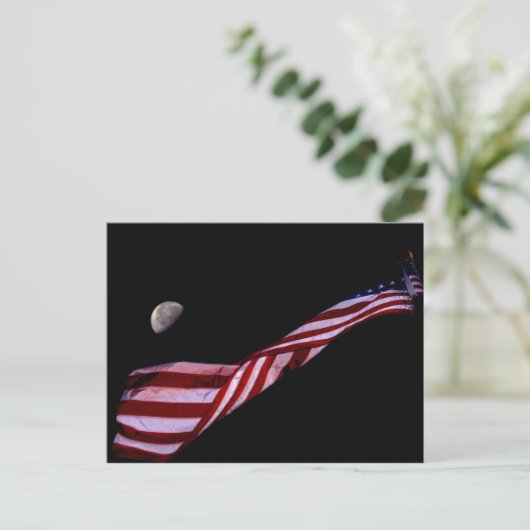 Carte postale de drapeau américain (Debout devant)