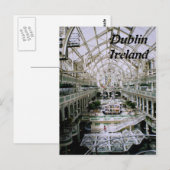 Carte postale de Dublin, Irlande (Devant / Derrière)