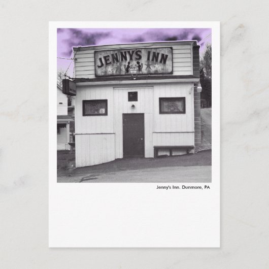 Carte postale de Dunmore, PA - Jenny's Inn (Devant)