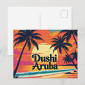 Carte postale de Dushi Aruba (Devant / Derrière)