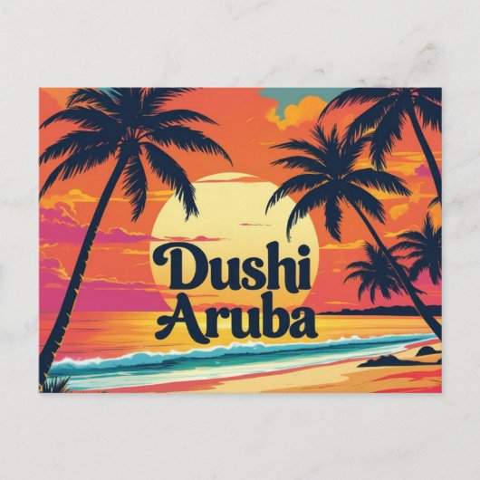 Carte postale de Dushi Aruba (Devant)