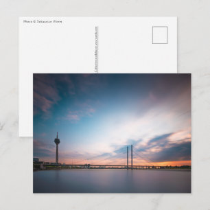 Carte postale de Düsseldorf Allemagne