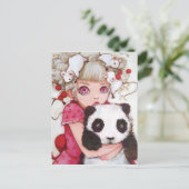 Carte postale de duvet de fruit (Debout devant)