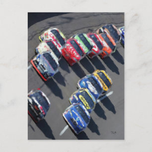 Carte postale de emballage allée