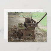 Carte postale de fabricant de béton antique - pers (Devant / Derrière)