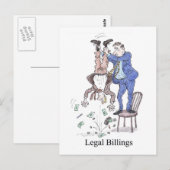 Carte postale de facturation légale (Devant / Derrière)