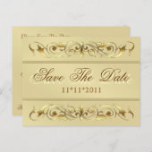 Carte postale de faire-part de date de Grand-Duche (Devant / Derrière)