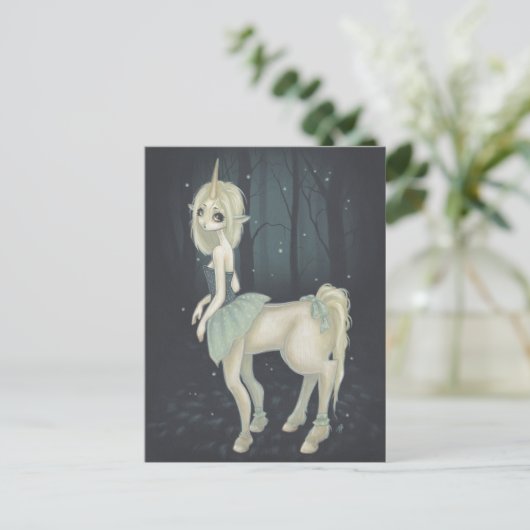 carte postale de fairy centaur forest (Debout devant)