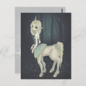carte postale de fairy centaur forest (Devant / Derrière)