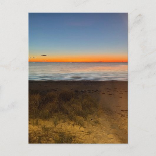 Carte postale de Falmouth Cape Cod au coucher du s (Devant)