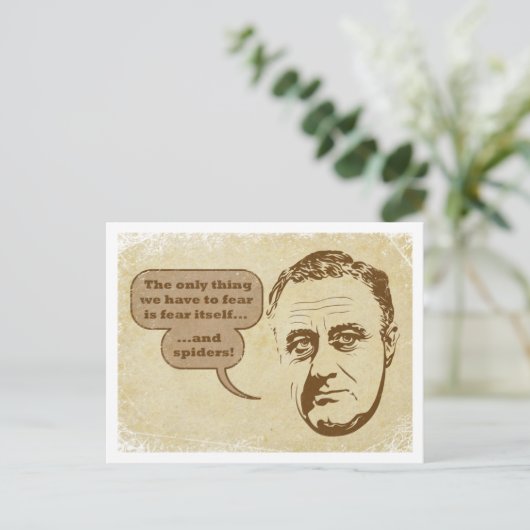 Carte postale de Fear & Spider (Debout devant)