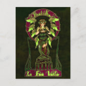Carte postale de fée d'absinthe (Devant)