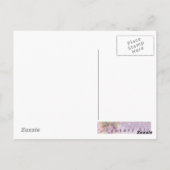 Carte postale de fée de fleur d'été (Dos)