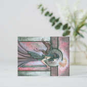 Carte postale de fée de magie étrange (Debout devant)