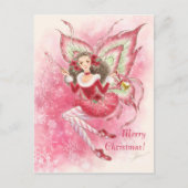 Carte postale de fée de Noël (Devant)