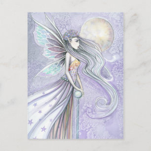 Carte postale de fée mystique par Molly Harrison