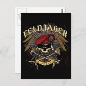 Carte postale de Feldjager (Devant / Derrière)