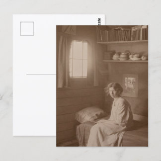 Carte postale de femme victorienne