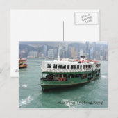 Carte postale de ferry d'étoile (Devant / Derrière)