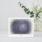 Carte postale de fertilité en blanc (Debout devant)