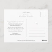 Carte postale de fête de fin d'études Modern Scrap (Dos)