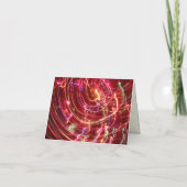 carte postale de fête lumineuse merci (Dos)