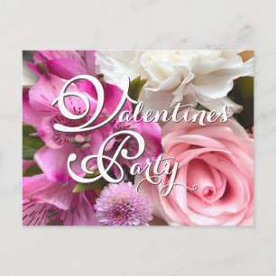 Carte postale de fête pour bouquet de la Saint-Val