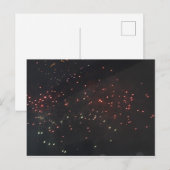 Carte postale de feu d'artifice (Devant / Derrière)