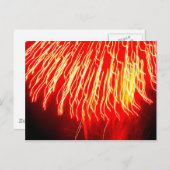 Carte postale de feux d'artifice (Devant / Derrière)