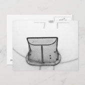 Carte postale de filet de hockey (Devant / Derrière)