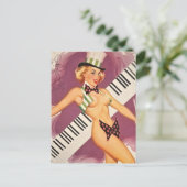 CARTE POSTALE DE FILLE (Debout devant)