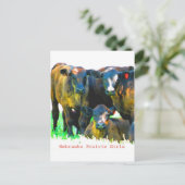 Carte postale de filles de prairie du Nébraska (Debout devant)