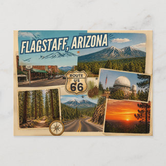 Carte postale de Flagstaff Arizona