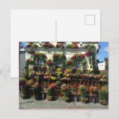 Carte postale de fleuriste (Devant / Derrière)
