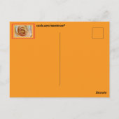 Carte postale de fleurs (Dos)