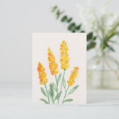 Carte postale de fleurs (Debout devant)