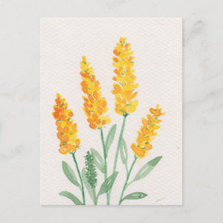 Carte postale de fleurs