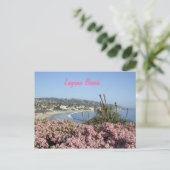 Carte postale de fleurs de Laguna Beach (Debout devant)