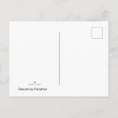 Carte postale de fleurs de marguerite d'été à cons (Dos)