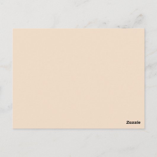 carte postale de fleurs de papillon (Dos)