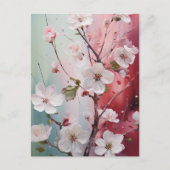 Carte postale de fleurs printanières (Devant)