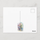 Carte postale de fleurs sauvages (Dos)