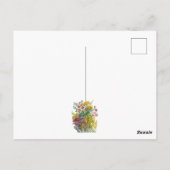 Carte postale de fleurs sauvages (Dos)