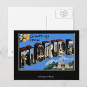 Carte postale de Floride (Devant / Derrière)