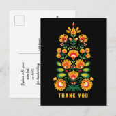 Carte postale de folklore personnalisable avec rem (Devant / Derrière)