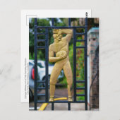 Carte postale de football (Devant / Derrière)