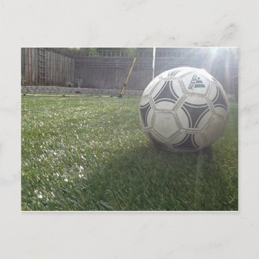 Carte postale de football (Devant)