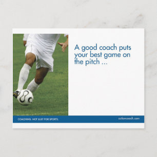 Carte postale de football