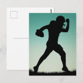 Carte postale de footballeur (Devant / Derrière)
